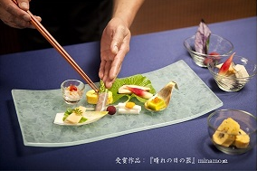 グラスアート藍