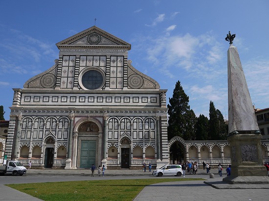 フィレンツェ・サンタマリアノヴェッラ教会