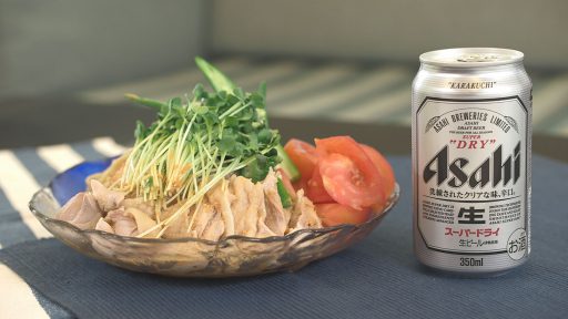 さっぱりヘルシー！ラーメンサラダ