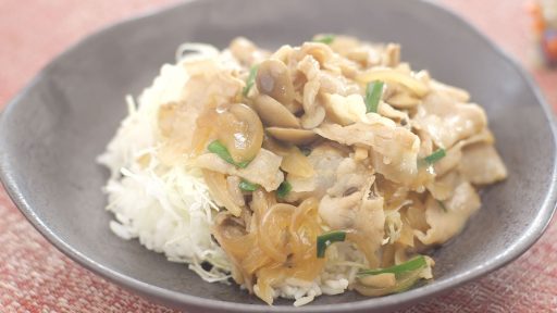 ザ・男飯!! 豚肉生姜焼き丼