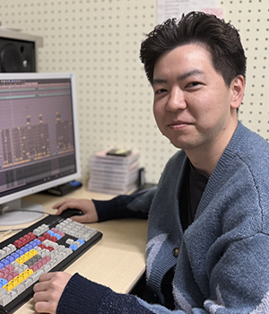 赤嶺大哉（2023年入社）
報道制作局報道制作部